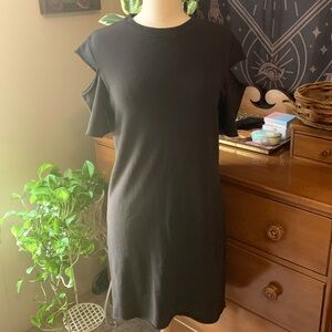 NWT *Rare to find* Divided Grey H&M Cold Shoulder Dress
